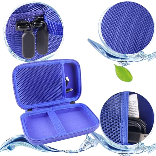 Image of Hard Carrying Case Compatible with RG40XX V Handheld Game Console RG 40XXV,Analogue Pocket Handheld Game Console (Case Only) (blue)