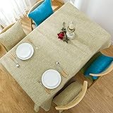 Schmücken Sie Ihren Tisch Diese genähte Quastentischdecke verleiht Ihrem Esstisch einen stilvollen Look und beugt Kratzern und Flecken vor. Dieses Tuch hat quadratische, rechteckige und runde Formen. Es besteht aus Leinenstoff mit weichen Grautönen, die jeden Tisch ergänzen und Ihrer Essenszeit eine elegante und moderne Farbe verleihen.