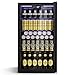 TRIUMPHKEY 95L Getränkekühlschrank mit Klima KÜHLUNG | Neu: Gleichmäßige Kühlung & frostfrei | 4 verstellbare Ablagen für 130 Dosen | Für Bar, Büro & Haushalt