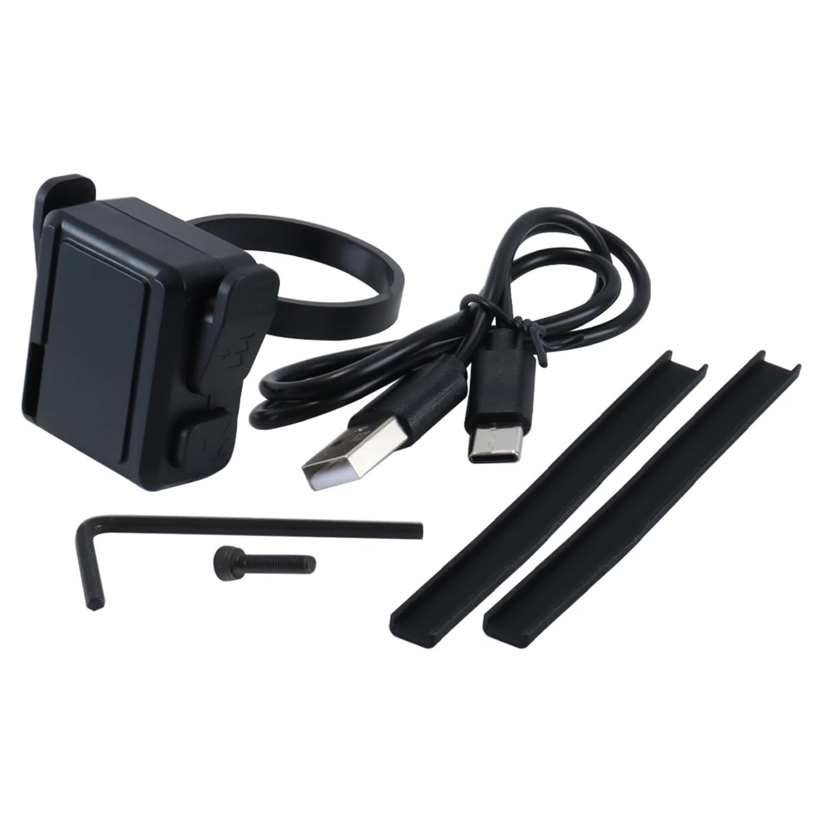 Pulsante multimediale Bluetooth wireless, telecomando impermeabile IPX6 per manubrio di motocicletta, portata 10 m, 140 mAh, antiscivolo, supporta l'assistente vocale Siri