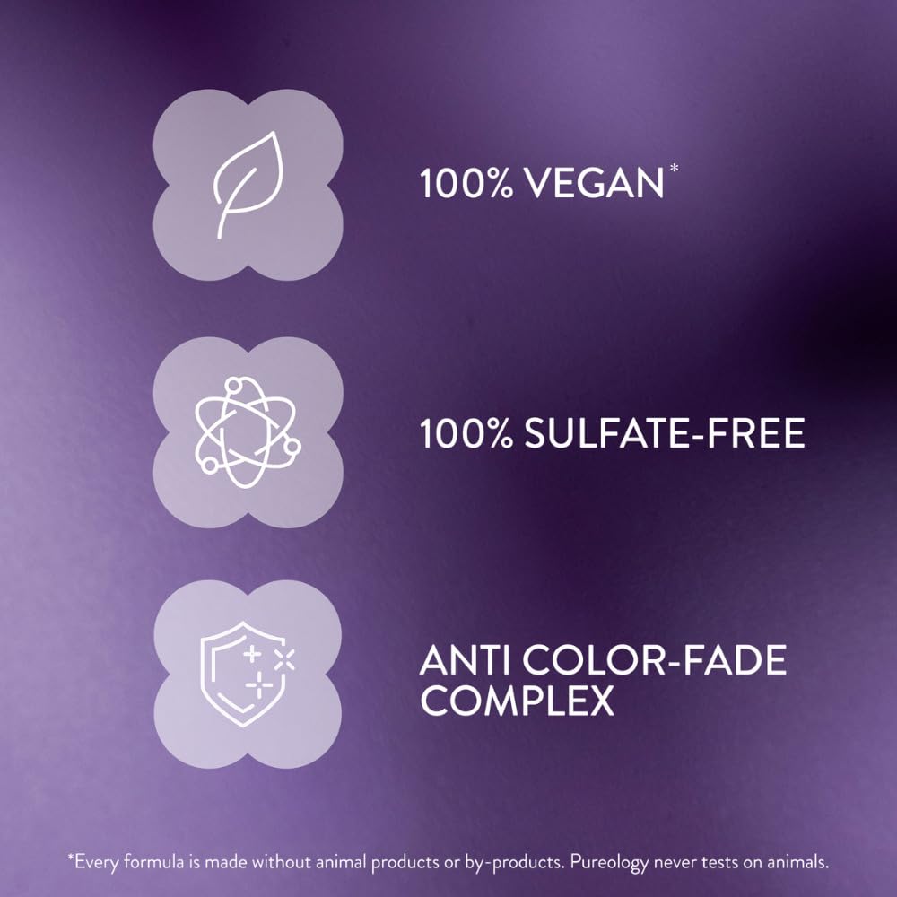Pureology Hydrate Conditioner - For Dry or Color Treated Hair, Nourishing Conditioner to Restore Moisture and Seal in Hydration, Vegan - Image 11