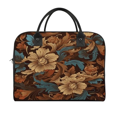 Set de Bolsa Floral Ornamental con Cremallera y Correa Ajustable miniatura 3