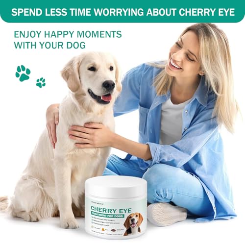 Image of Cherry Eye Treatment for Dogs, Dog Eye Supplements with Natural Ingredients, Improve Overall Eye Health, Reduces Redness and Swelling