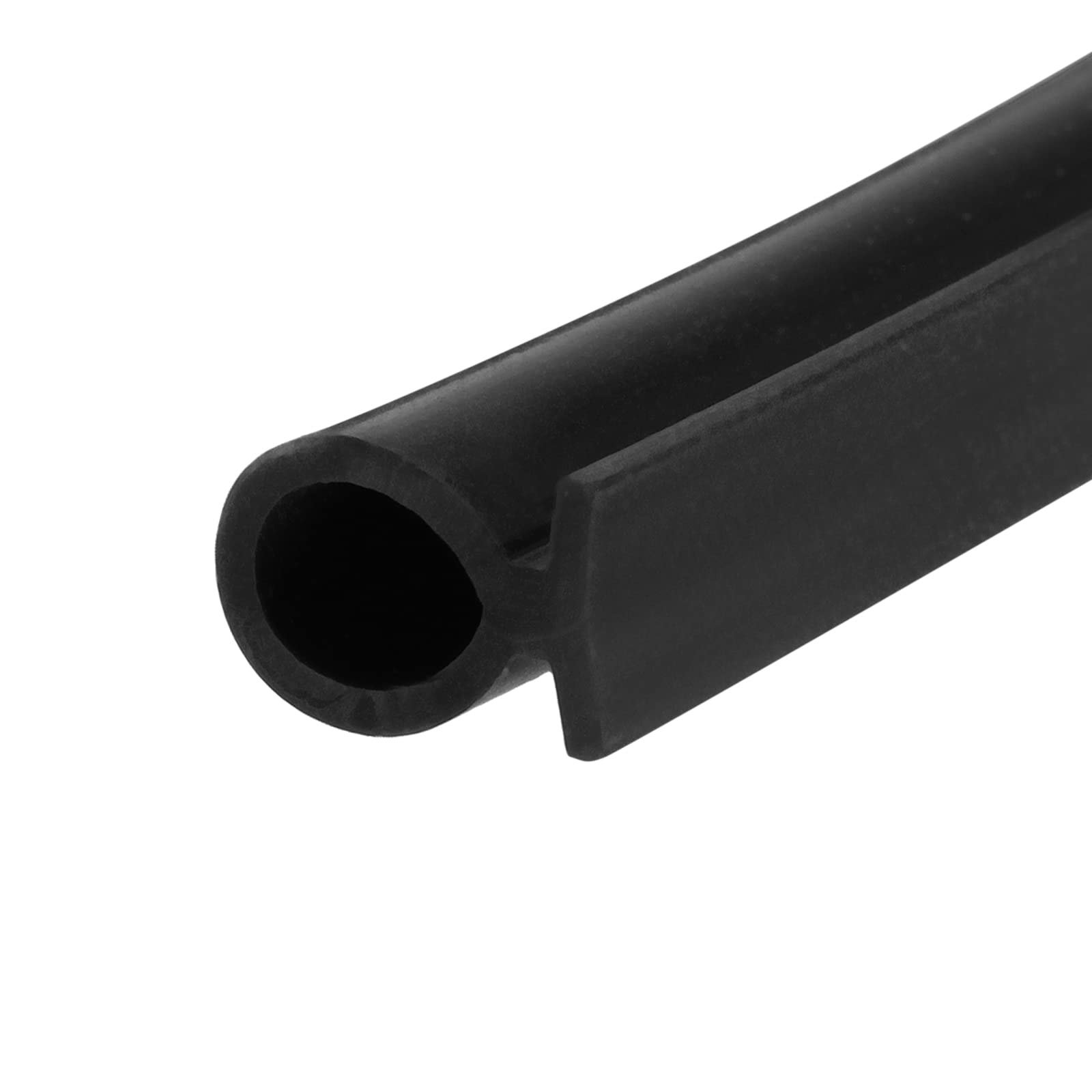 Bande d'étanchéité silicone pour fenêtre type ampoule joint noir 7mm