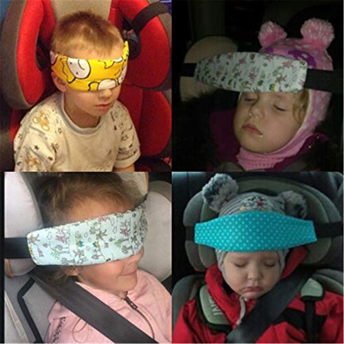 Cinturón soporte para cabeza de bebés para auto y coche miniatura 3
