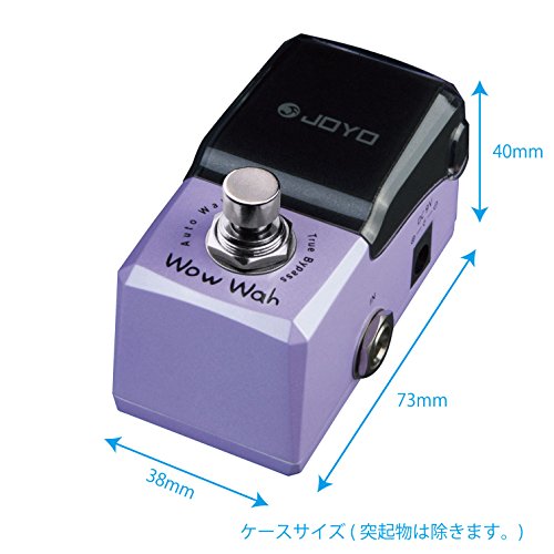 JOYO JF – 322 Wow mini Auto-Wah Wah Pédale d’effets de guitare Motif Iron Man - Les Beatles, Paul McCartney, John Lennon, RIngo Starr, George Harrison JOYO JF - 322 Wow mini Auto-Wah Wah Pédale d'effets de guitare Motif Iron Man – Image 6