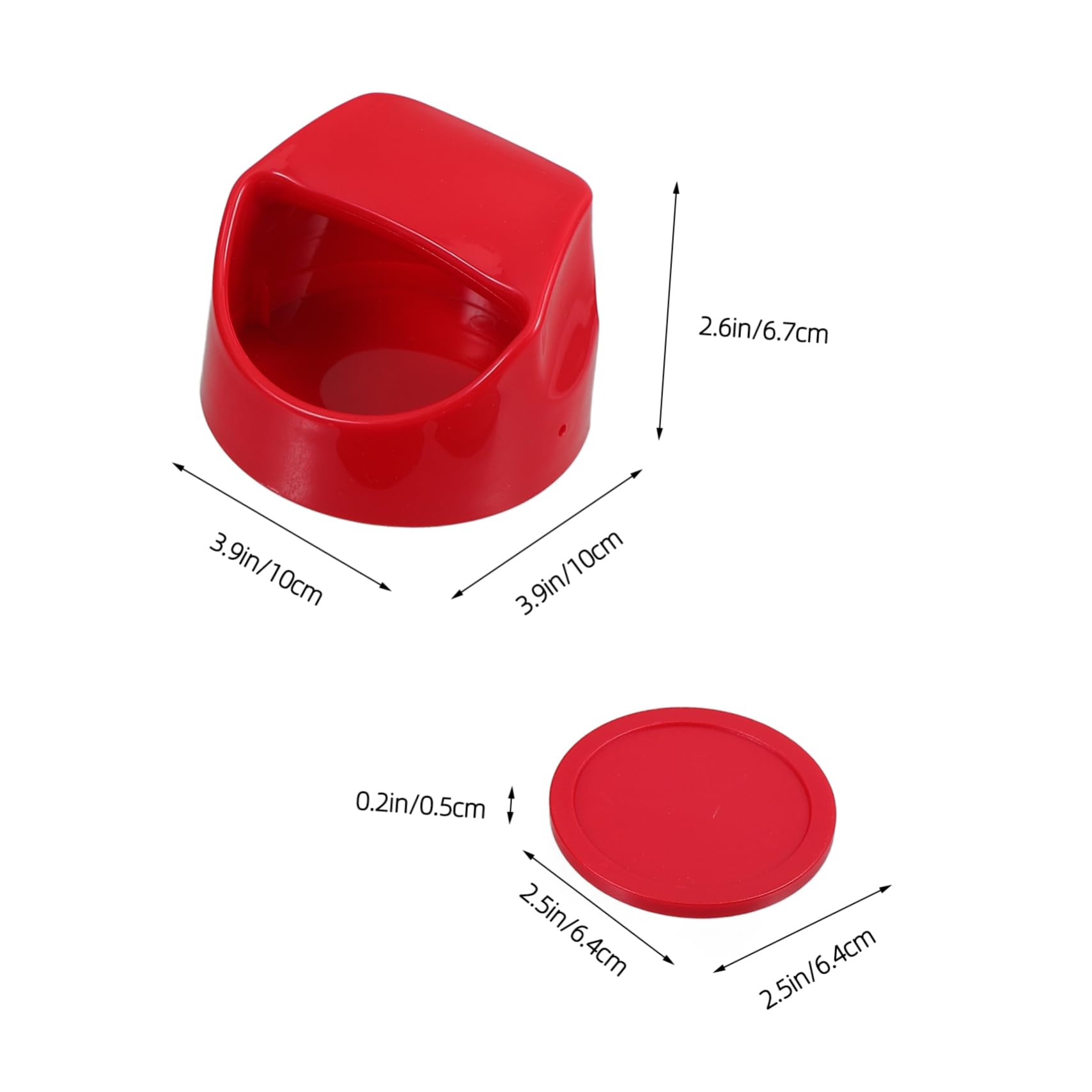 VICASKY 1 Set Hockey Table Accessories Ice Hockey Replacement Paddles for Indoor Party Games