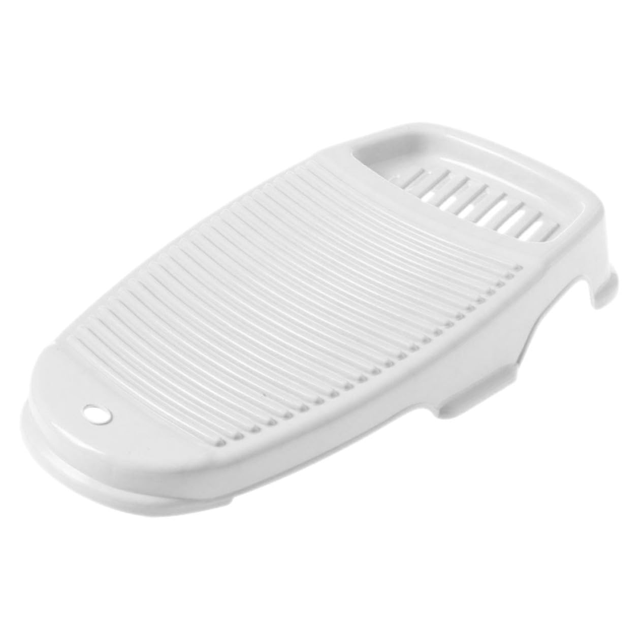 OKUMEYR Hanging Washboard for Hand Washing Clothes Non-Slip Plastic Laundry Board for Home Use for Travel Clothes Towels and More