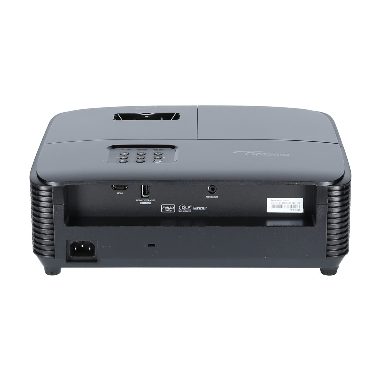 Optoma DH351 vidéo-projecteur Projecteur à focale Standard 3600 ANSI lumens DLP 1080p (1920x1080) Compatibilité 3D Noir