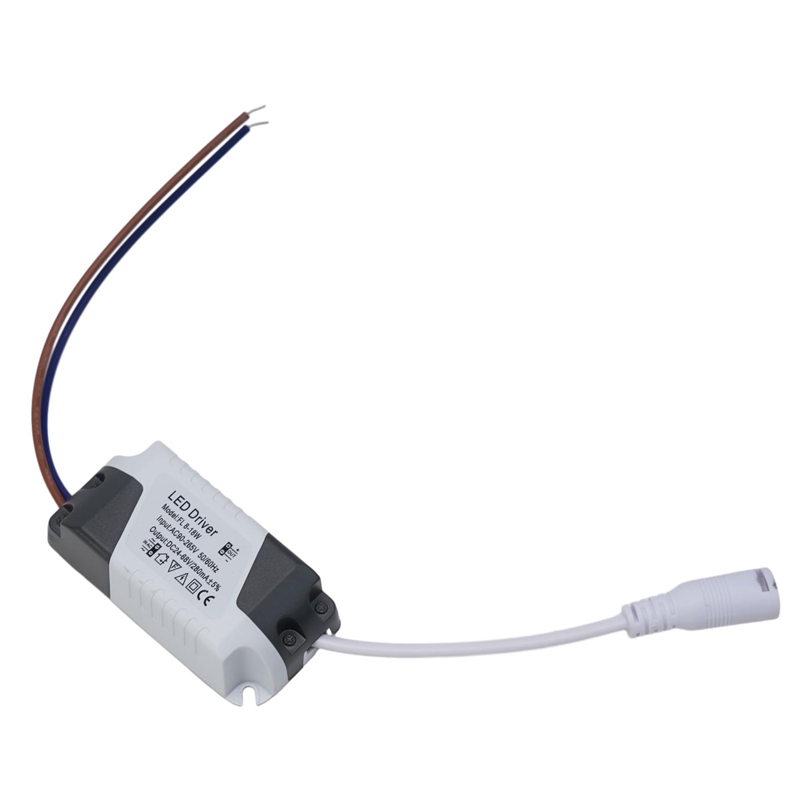 Driver LED stabile e affidabile Protezione da sovratensione Surriscaldamento 8-24W 90-265V Corrente 8-18W(8-18W)