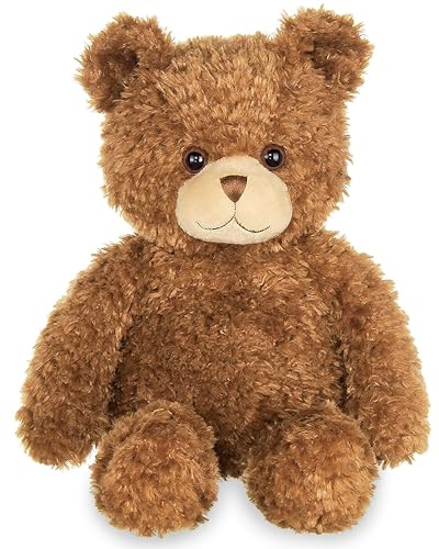 Bearington Eddie Teddy Bear Stuffed Animal - 15' Soft, Cuddly, and Classic Brown Bear Plush Toy with Floppy Body - Adorable Teddy Bears for Baby Gift...