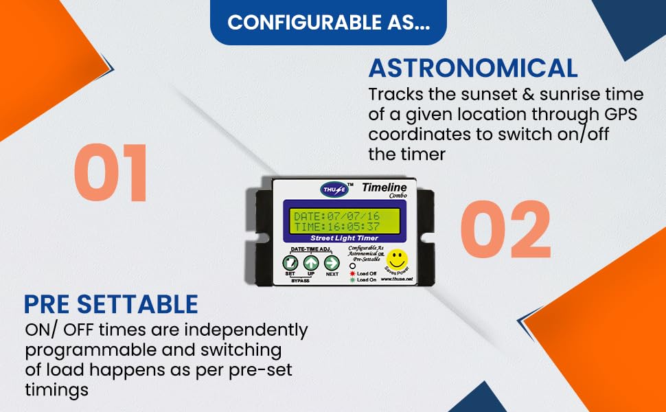 Timeline Street Light Timer Astronomical 3