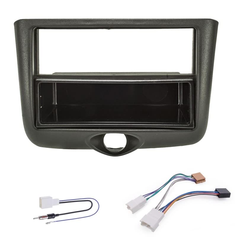 Sound Way Kit per montaggio autoradio 1 DIN Toyota Yaris 1999-2003, adattatore mascherina stereo