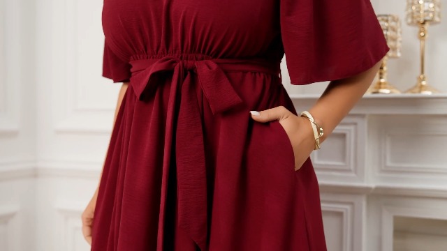 SCOMCHIC Womens Plus Size Formal Dresses Off The Shoulder Wedding