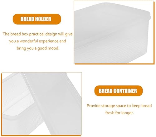 Miniatura 2 de Abaodam 2 unids caja caja fruta tarro alimentos fresco mantener titular refrigerador tostada contenedores para refrigerador fresco mantener soporte