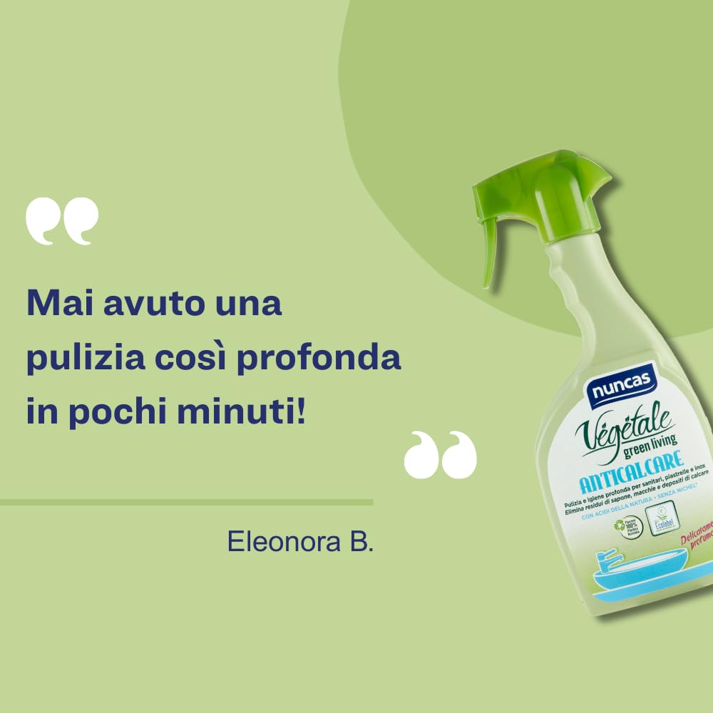 Nuncas Vegetale - Detergente Anticalcare - 500ml