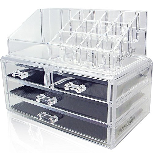 Acrylic Makeup Jewelry Vanity Organizer Acrylic Makeup Jewelry Vanity Organizer