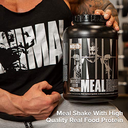 Image of Animal Meal - All Natural High Calorie Meal Shake - Egg Whites, Beef Protein, Pea Protein, Mocha Cappuccino, 5 Pound