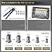 SAE Pressure Rivet Nut Tool Kit 530pcs, inch Rivet Nut Combination （5/16-18、1/4-20、10-24、8-32、6-32）,Suitable for Automotive, and Industrial Applications (SAE 530pcs Aluminum Rivet Nut)