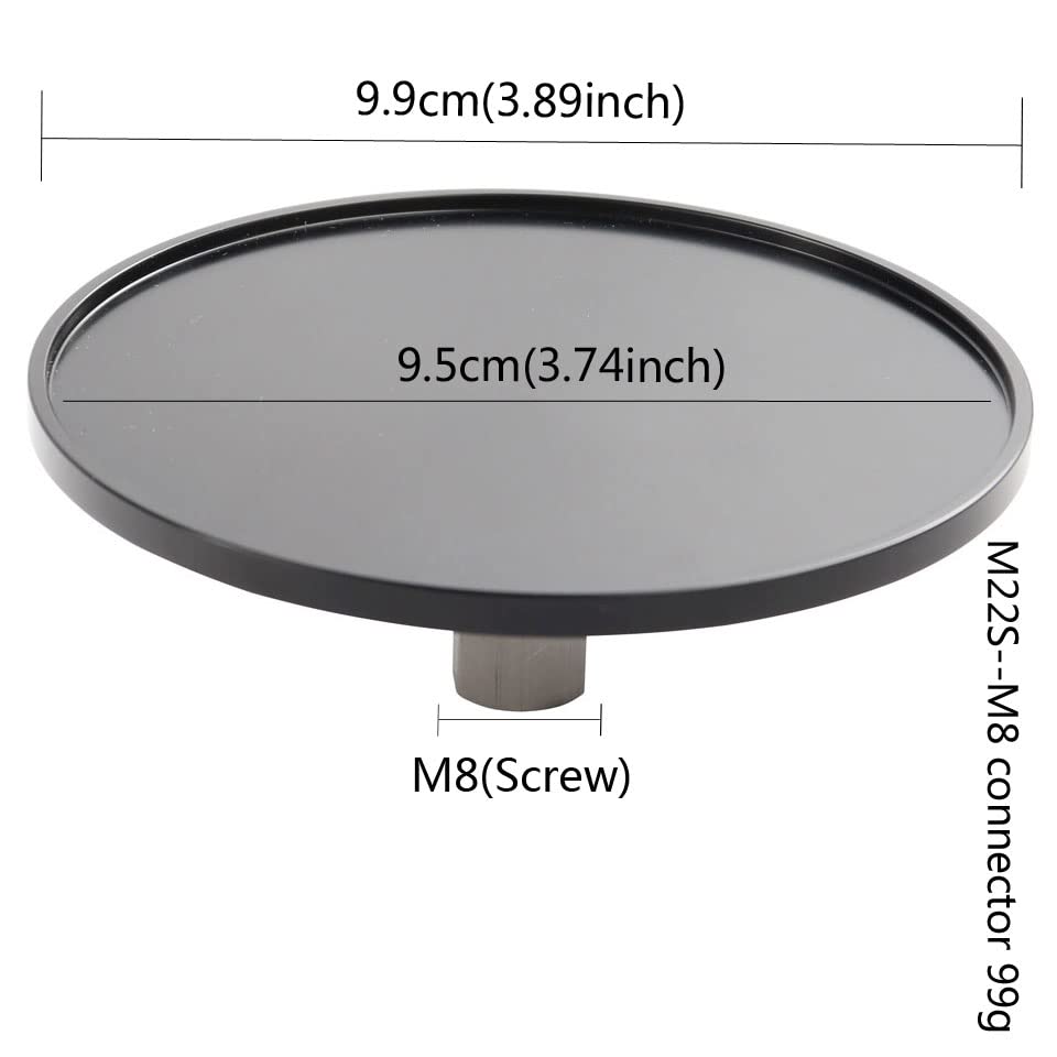 Generic Metal Material Suction Cup Holder Telescopic Linear Motor Accessories M8 Diameter 100mm for Love Machine Device Attachments