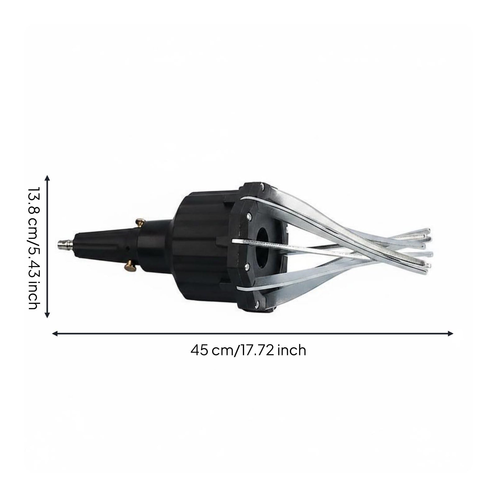 Espansore Pneumatico Auto Strumento Applicazione Scarponi Giunto CV Compatibilità Universale Materiali Durevoli Presa Confortevole Adatto per Autoriparazioni Garage, Black