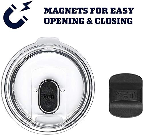 YETI Copo Rambler de 590 ml, aço inoxidável, isolado a vácuo com tampa MagSlider - Novo