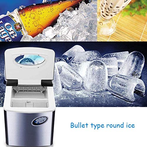 Ice Heavy Duty Large Edelstahlmaschine 30 kg Small Commercial Tea Shop Manual Home Desktop Bar Eiswürfelmaschine 24… – Bild 7