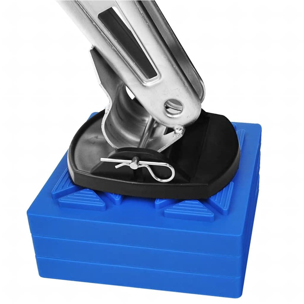 ProPlus 361562 Multifunktions Ausgleichskeil stapelbar 1 Stück zerlegbar multifuntionell stapelbar Farbe Blau