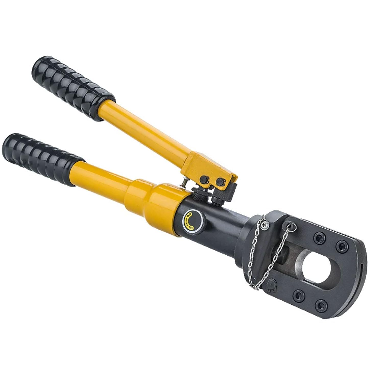 COYEUX Hydraulischer Kabelschneider, Hochleistungs-bolzenkabelschneider (10 T), Durchmesser 30 Mm, Für Drahtseile, Stahllitzen, Eisenketten Und Stahlbeton