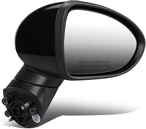 Miniatura 1 de DNA Motoring OEM-MR-KI1321167 Espejo retrovisor plegable manual con ajuste de potencia derecho compatible con Rio 2012-2013