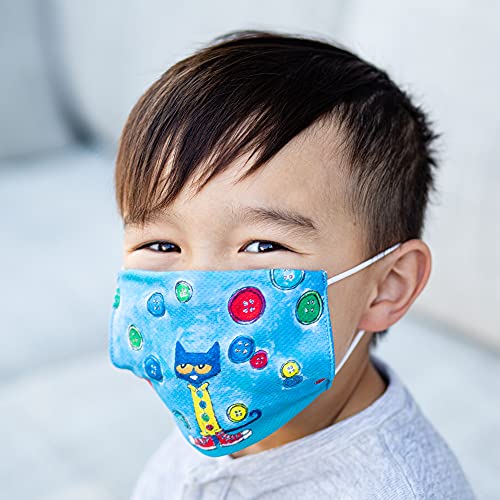 Educational Insights 8953 Kids’ Face Masks 3-Pack: Pete The Cat thumb #4