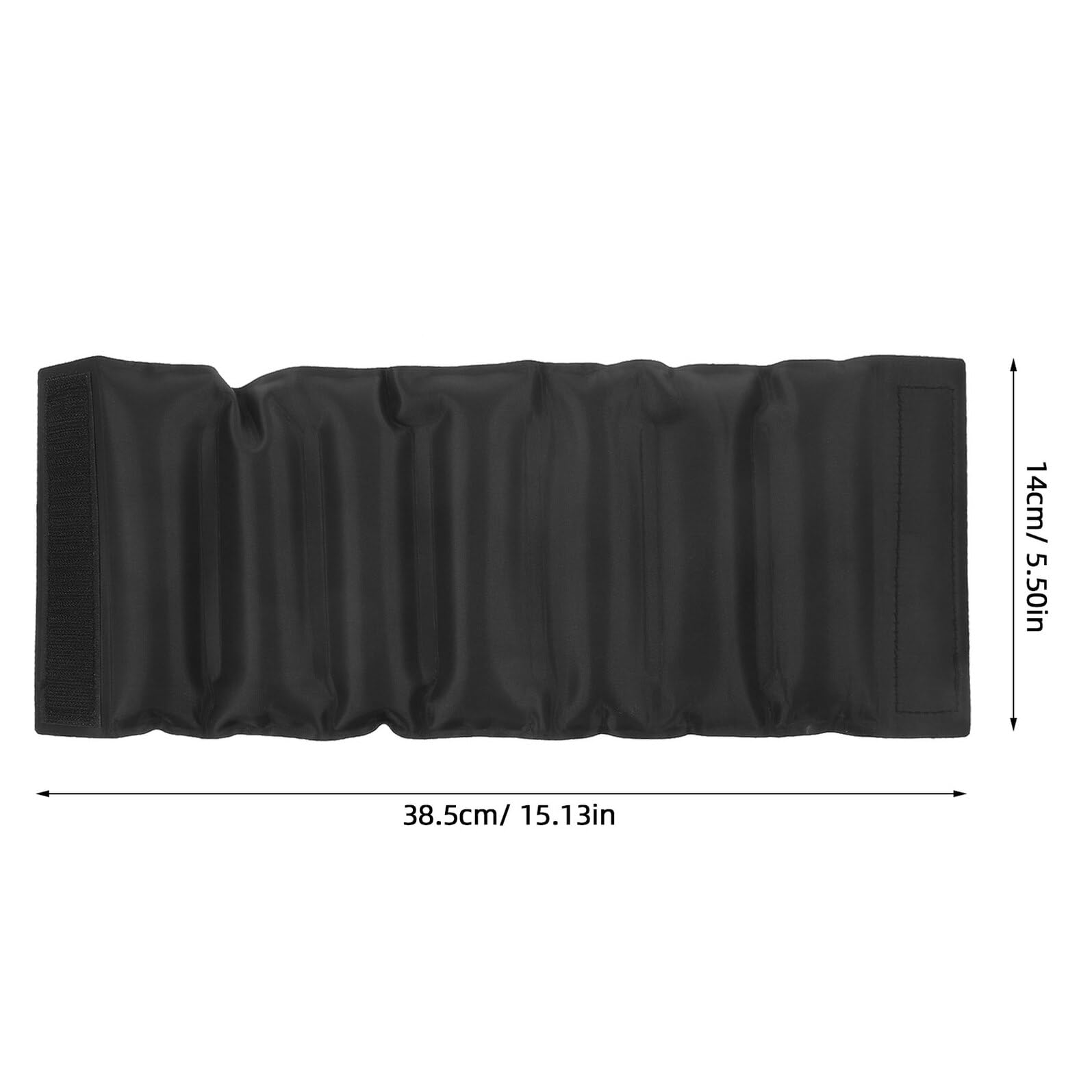 Housse Isotherme pour Bouteille de Vin 2 Pièces en Polyester Noir