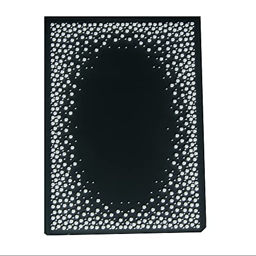 PUPUZAO, Plastic Embossing Folder (4-1/8Inx5-13/16InSpots Pattern) Paper Crafts Plastic Textured Impressions for Card Making Scrapbooking