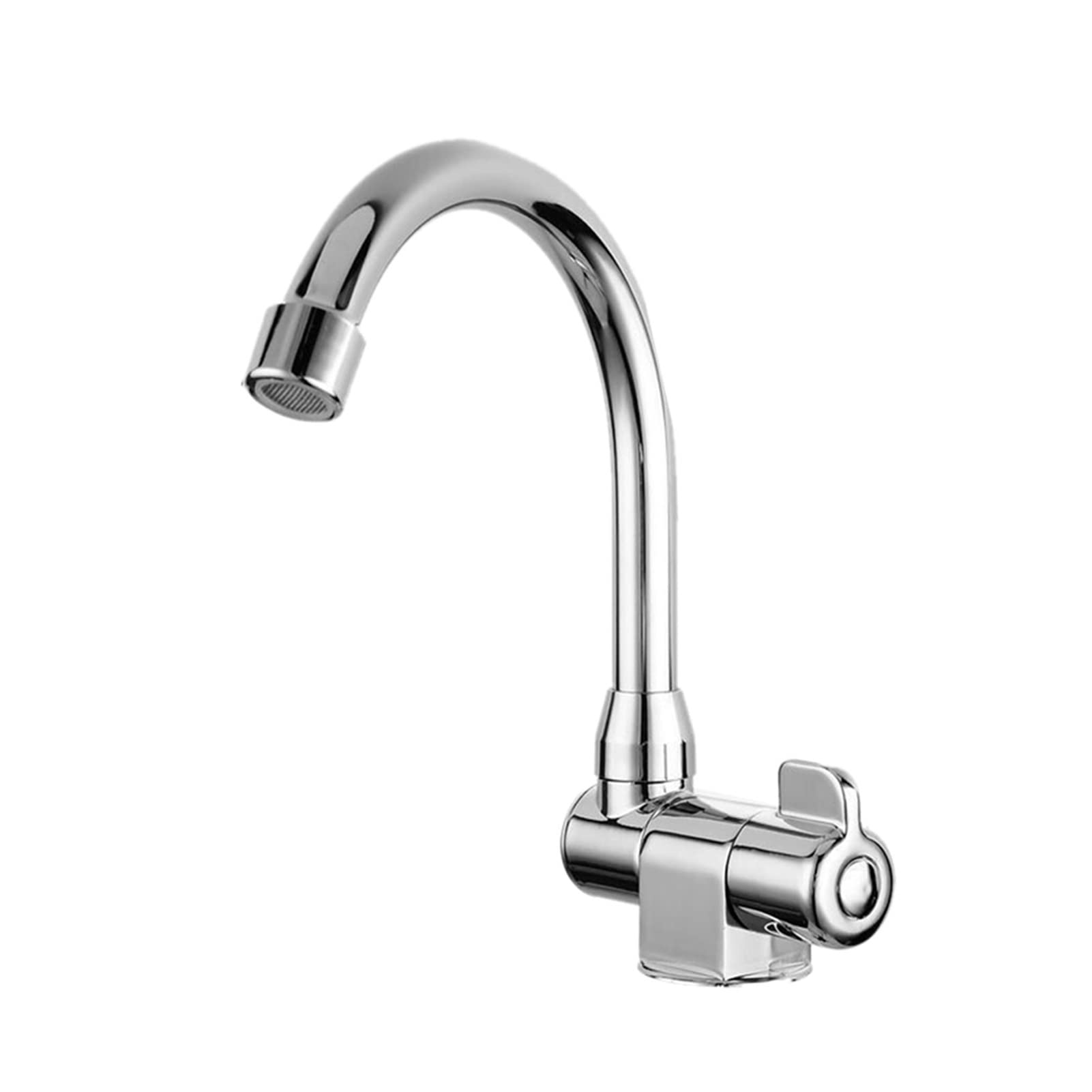 EIRAA Caravan Boat 360 Degree Rotation Copper Basin Faucet Folding Cold Water Faucet Tap Kitchen Bathroom for RV Marine Boat Deck Hatc Convenient for your outdoor travel