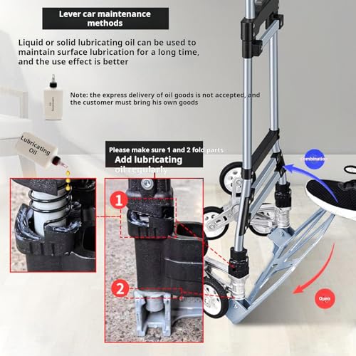 Carrito Subidor de Escaleras Capacidad 220 Lb miniatura 6