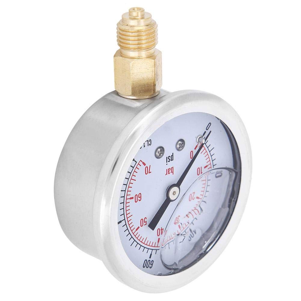 0-70bar Manometer 1/4BSP Y60 Manometer 0-1000psi Radialdruckmesser