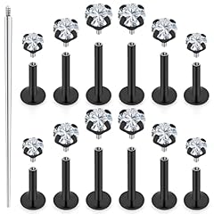 Black-14G（1.6mm)-6mm 8mm 10mm Bars-2mm 3mm 4mm CZ