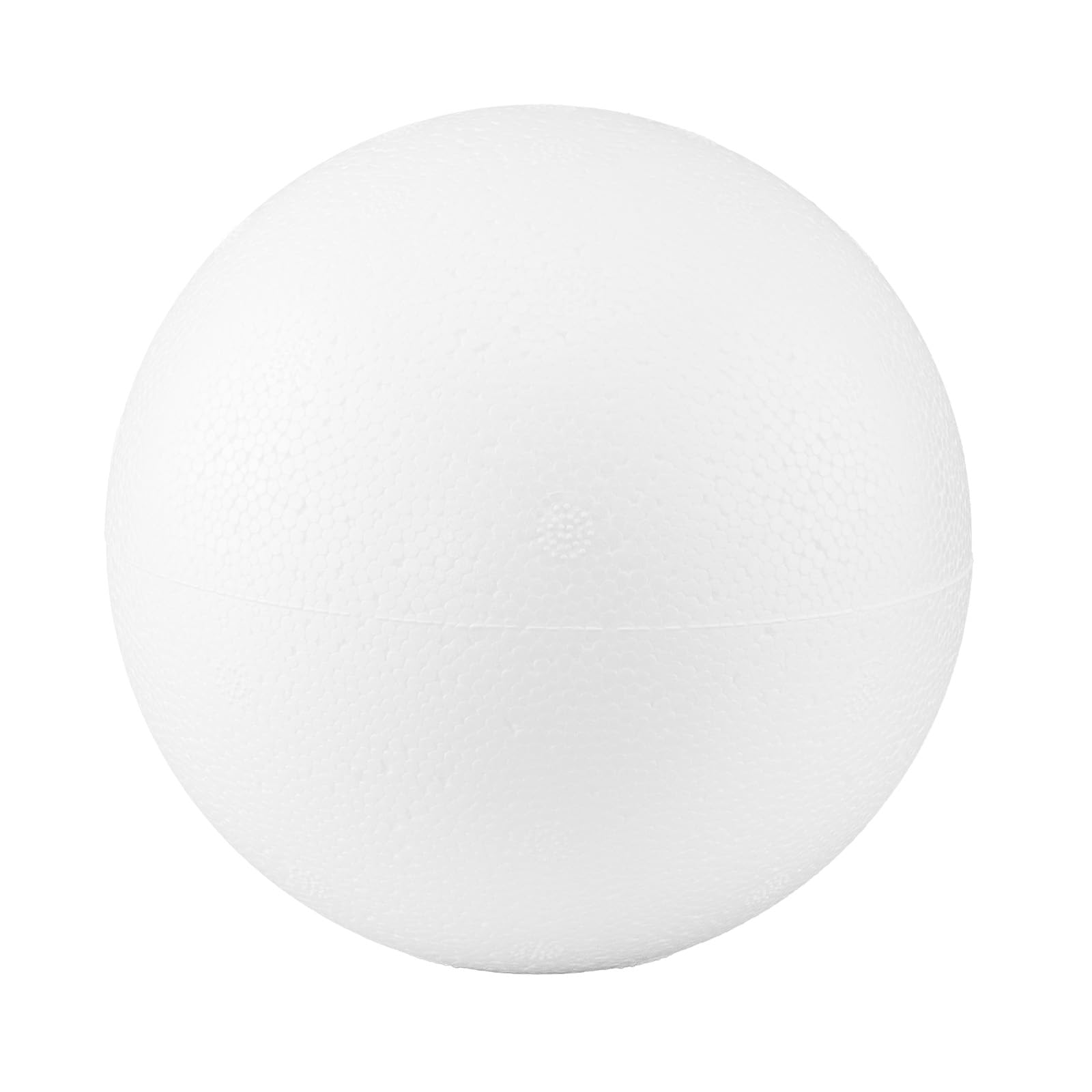 Polystyrene Ball Diameter 15 cm Made of Polystyrene, Smooth and Durable, 1 Piece for Crafts, Model Making, Creative Projects, White
