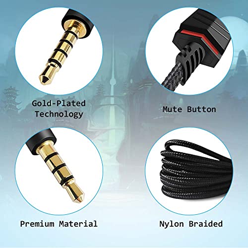 Cable auxiliar con función mute para Astro A40, 2 metros miniatura 4