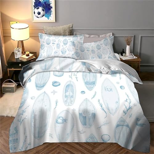 Parure de lit fermeture éclair ultra douce lavable pour ado