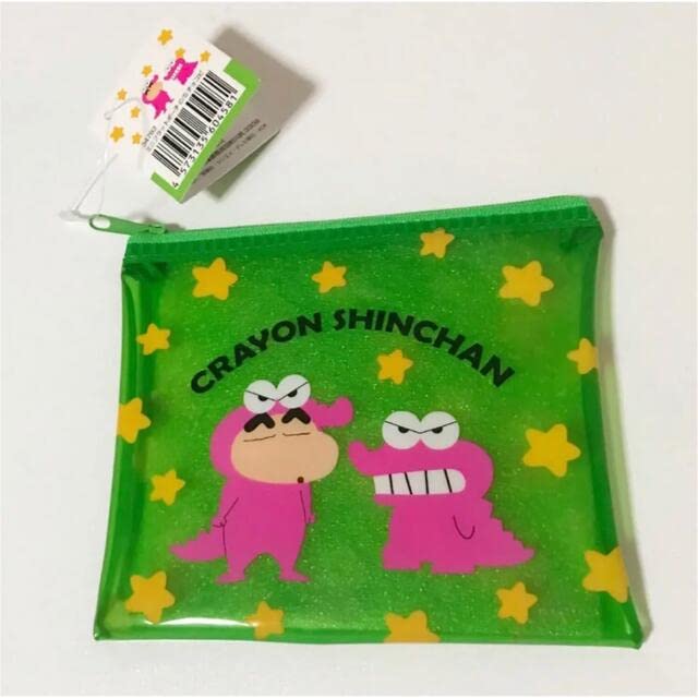 Amazon.co.jp: クレヨン しんちゃん ワニ山さん クリア ポーチ
