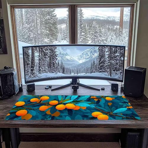 Mouse pad gaming haute précision avec bords cousus robustes