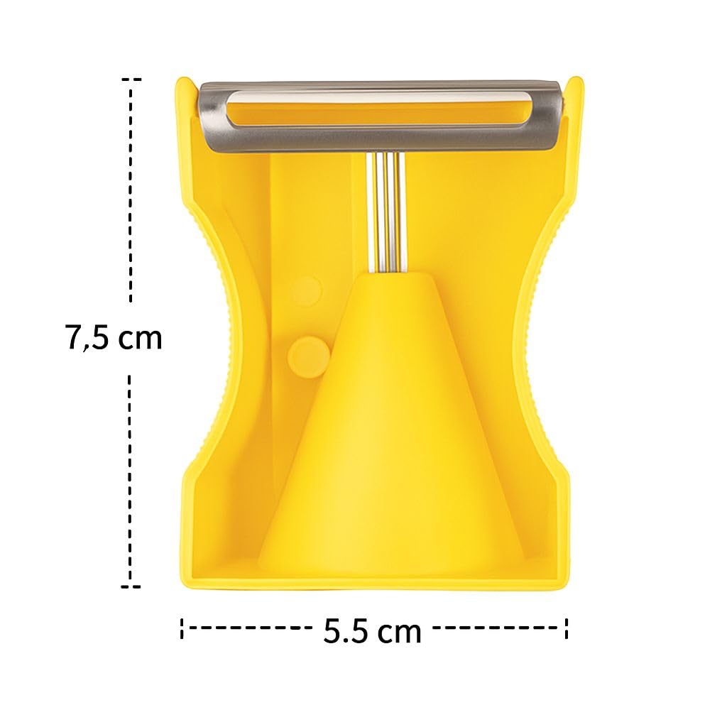 Sbucciatore A Forma Di Temperamatite – Pelapatate E Verdure In Acciaio Inox, Design Divertente E Versatile