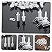 DOITOOL 180pcs Shutter Repair Replacement for Louvers and Shutter Parts Easy to Install and Repair Tool for and Cabinets