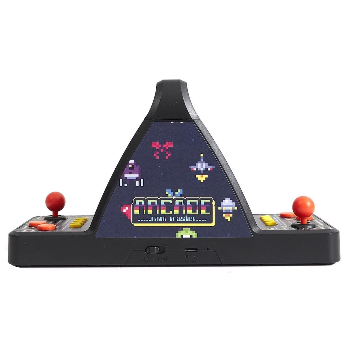 AltoBuy Mini borne d'arcade rétro Duel 1vs1, Noire avec 100 Jeux Classiques intégrés