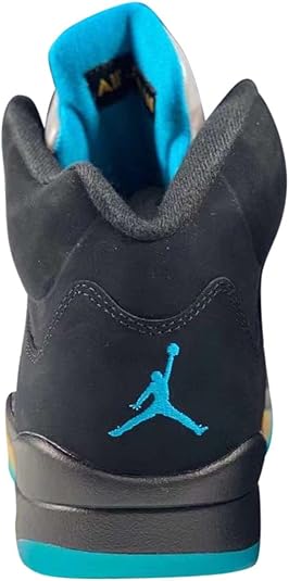 Big Kid's Jordan 5 Retro Moonlight Black/Cool Grey-White (440888 Big Kid's Jordan 5 Retro Moonlight Black/Cool Grey-White (440888