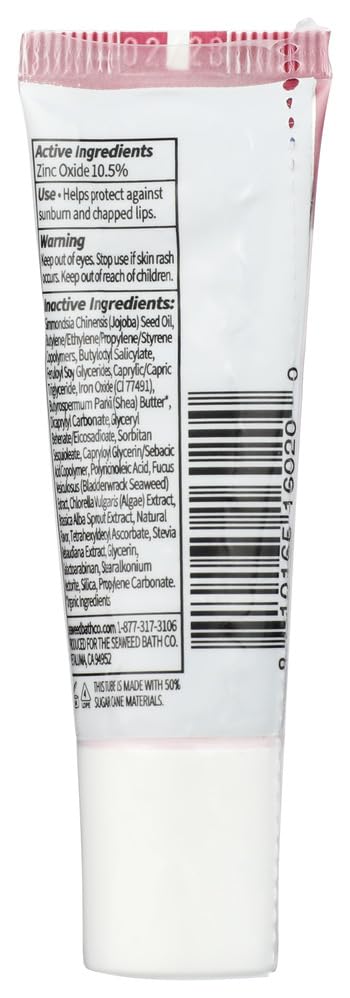 Seaweed Bath Co. Hydrating Tinted Mineral Lip Shine SPF 20, 0.28 oz image 5