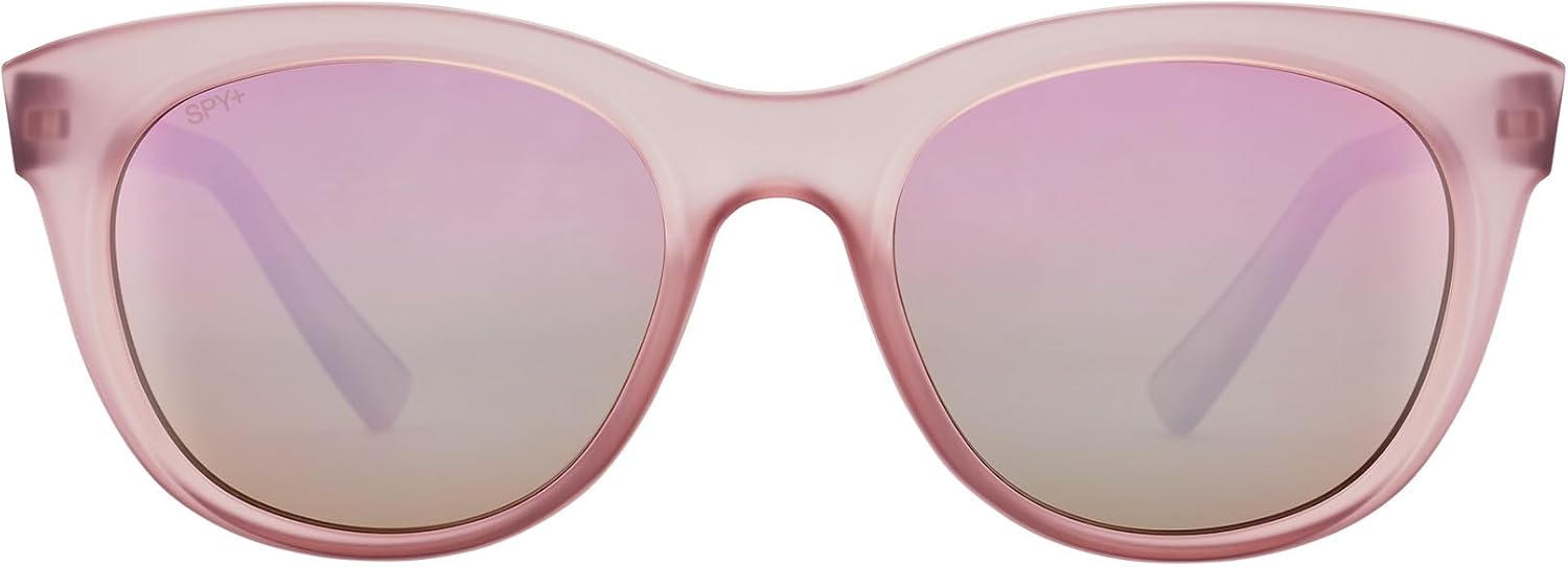 SPY OPTIC Boundless, Round Cat-Eye Sunglasses, Color and Contrast Enhancing Lenses - Image 2