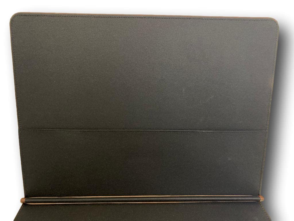 Agendepoint.it - Sottomano Da Scrivania In Vera Pelle Vegetale Con Apertura 38x50 Marrone