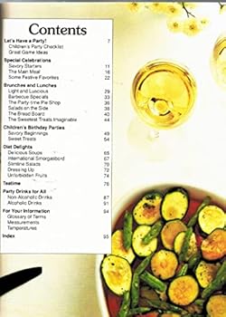 Partytime Cookbook Recipes for Parties and Cel
